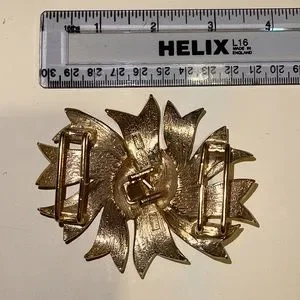 Vintage Mimi D belt buckle Designer Couture Collectible Vintage 1976 MIMI D main image 3